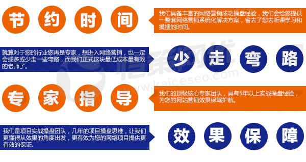 恺策网优为您项目提供效果保证